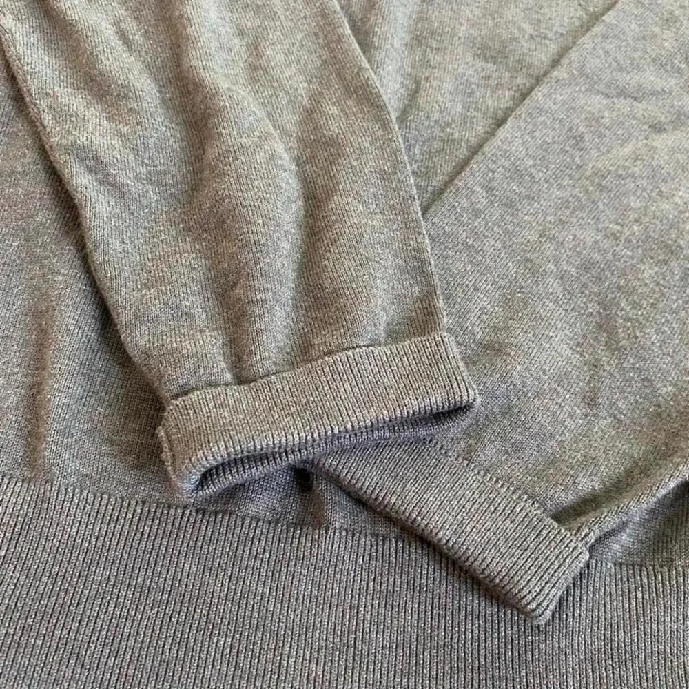 Green Lands End V-neck sweater size‎ Large
